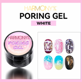Poking gel White / gel polish